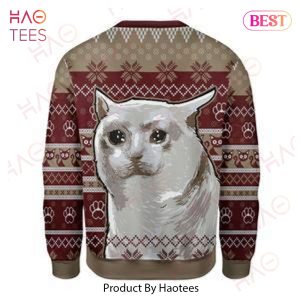 Gifury Cat Christmas Sweater Nobiko Cat Ugly Sweater Cat Ugly Sweater 2022