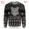 Gifury Cat Sweater Cat Scratch White Red Ugly Sweater Cat Ugly Sweater 2022