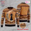 Gifury Cat Ugly Sweater Meowy Christmas Black Cat Christmas Pattern Black Sweater Cat Sweater 2022