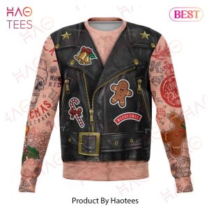 Gifury Motorcycle Ugly Christmas Sweater Christmas Oh What Fun It Is To Ride Biker Costume Sweater Motorcycle Sweater 2022