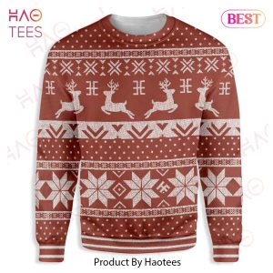 Gifury Reindeer Sweater Reindeer Christmas Pattern Red White Ugly Sweater Reindeer Ugly Sweater 2022 Gifury Reindeer Sweater Reindeer Christmas Pattern Red White Ugly Sweater Reindeer Ugly Sweater 2022
