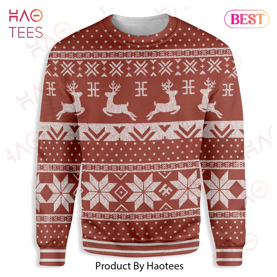 Gifury Reindeer Sweater Reindeer Christmas Pattern Red White Ugly Sweater Reindeer Ugly Sweater 2022 Gifury Reindeer Sweater Reindeer Christmas Pattern Red White Ugly Sweater Reindeer Ugly Sweater 2022