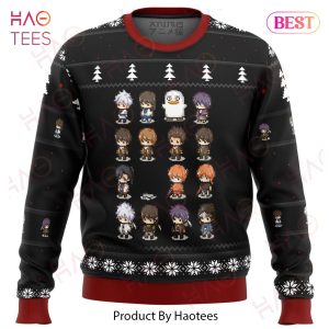 Gintama Sprites Ugly Christmas Sweater