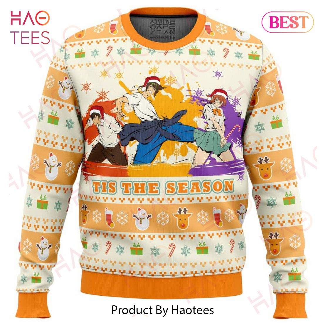 God of High School Tis the Season Ugly Christmas Sweater God of High School Tis the Season Ugly Christmas Sweater
