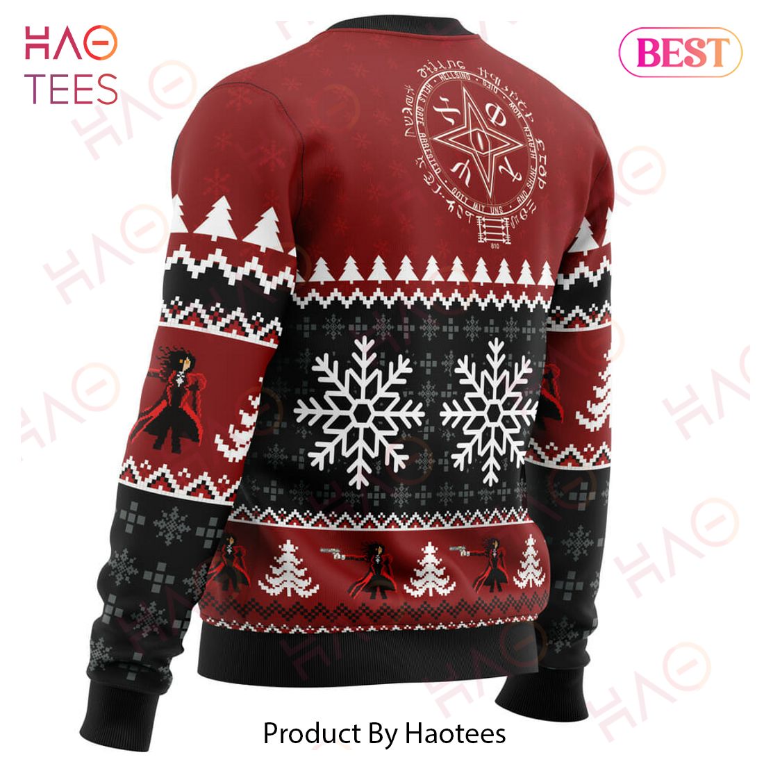 God With Us Hellsing Ugly Christmas Sweater God With Us Hellsing Ugly Christmas Sweater