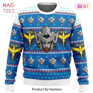 Gundam Helmet Ugly Christmas Sweater