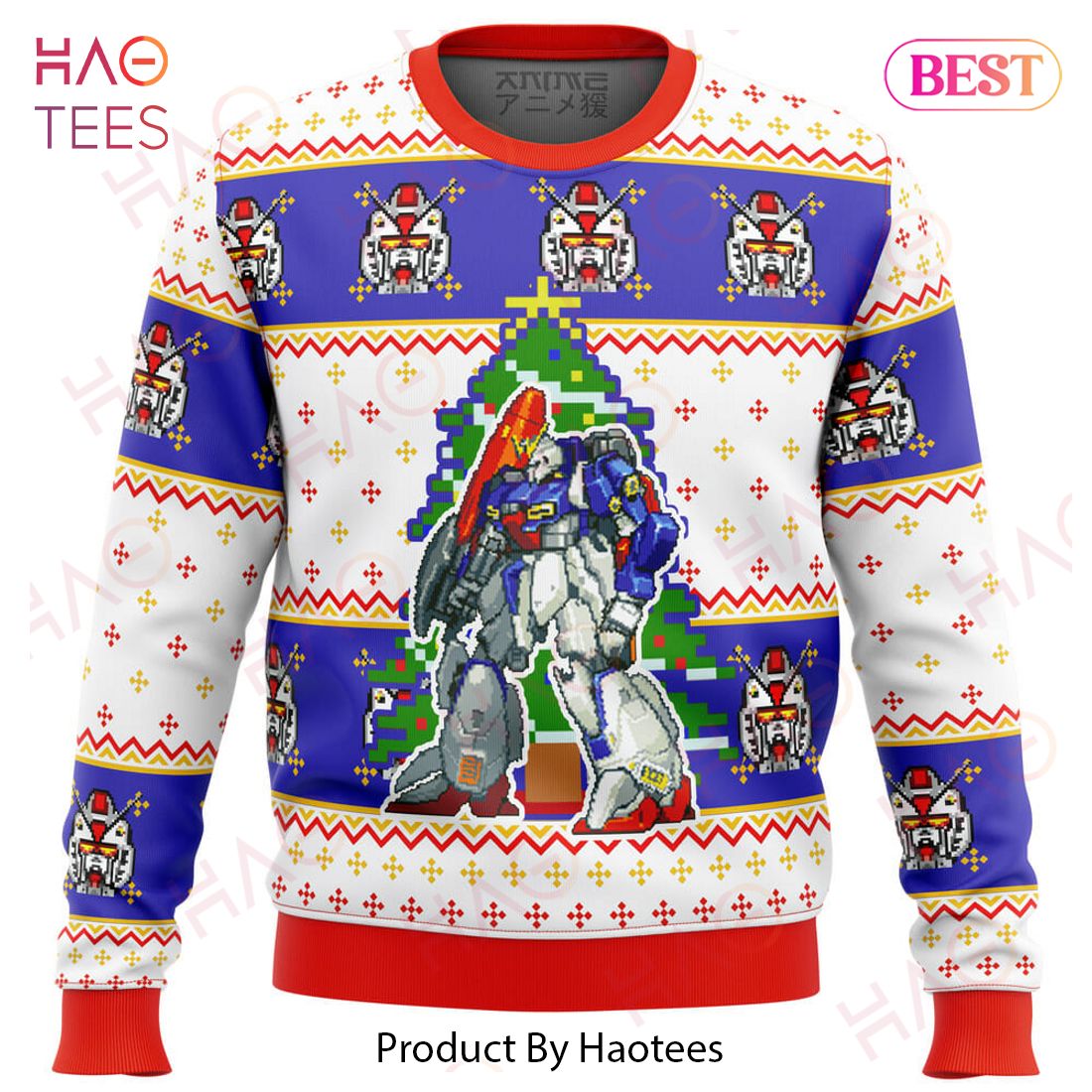 Gundam Xmas Ugly Christmas Sweater