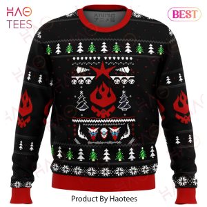 Gurren Lagann Logo Ugly Christmas Sweater