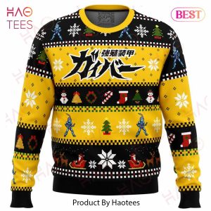 Guyver Happy Holidays Ugly Christmas Sweater