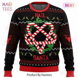 Hail Santa Ugly Christmas Sweater