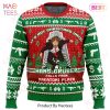 Hans Gruber Fall Nakatomi Plaza Die Hard Ugly Christmas Sweater