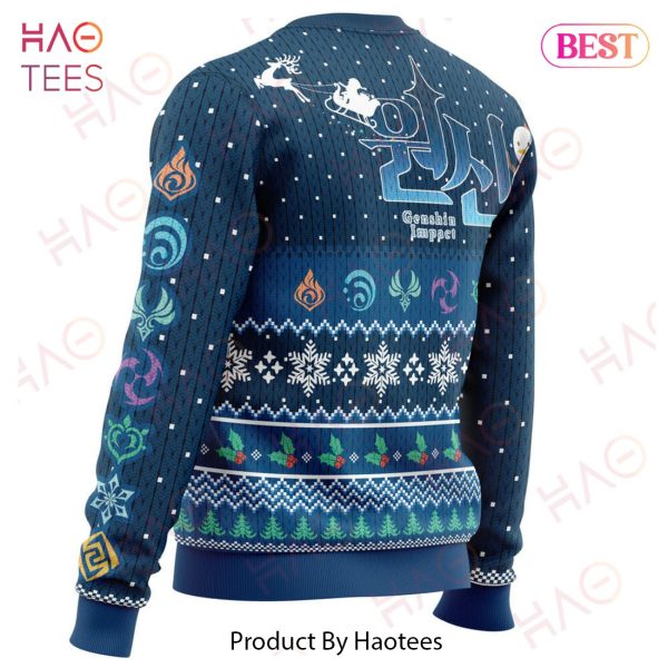 Happy Holidays Genshin Impact Ugly Christmas Sweater