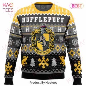 Harry Potter Hufflepuff House Ugly Christmas Sweater