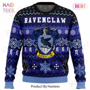 Harry Potter Ravenclaw House Ugly Christmas Sweater