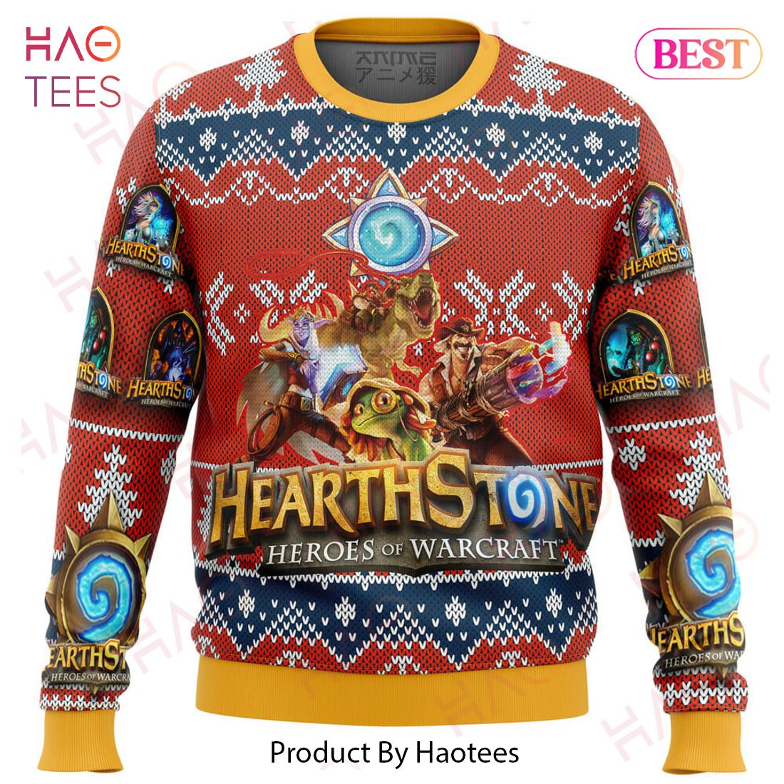 Hearth Stone Alt Ugly Christmas Sweater