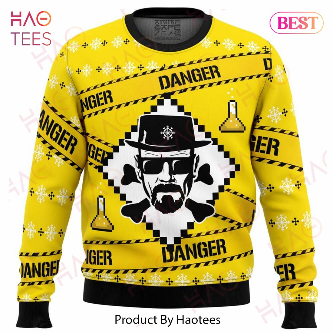 Heisenberg Breaking Bad Christmas Ugly Christmas Sweater