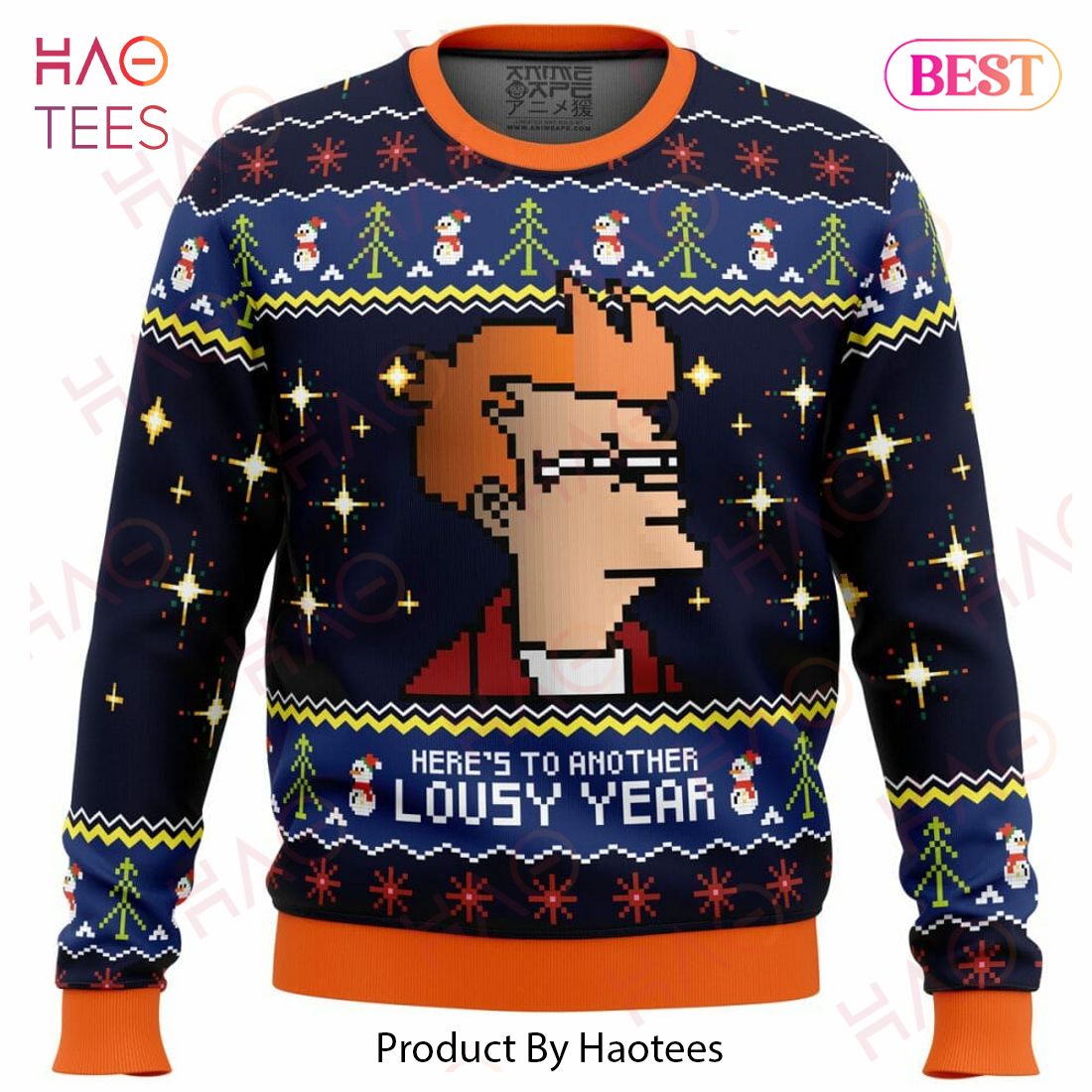 Here's to another LOUSY YEAR Ugly Christmas Sweater