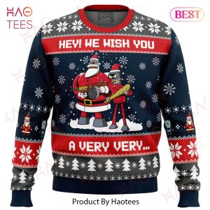 Hey! We Wish You a Futurama Ugly Christmas Sweater Hey! We Wish You a Futurama Ugly Christmas Sweater