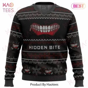 Hidden Bite Tokyo Ghoul Ugly Christmas Sweater