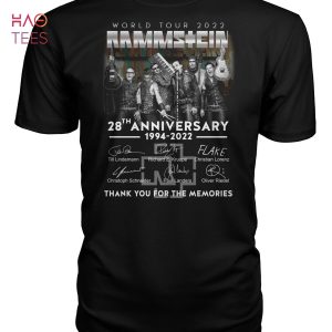 Rammstein Fans 1994-2022 Shirt Limited Edition