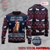 Horse Christmas Ugly Sweater In a World Full Of Princess Be A Horse Girl White Sweater 2022