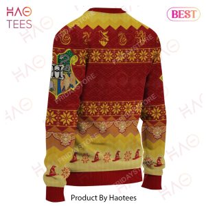 HP Sweater The Four Houses of Hogwarts Christmas Sweater High Quality HP Ugly Sweater Hogwarts Sweater 2022