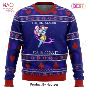 Hunter X Hunter Hisoka Tis the Season for Bloodlust Ugly Christmas Sweater