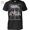 BEST Maroon 5 28 Years 1994-2022 Shirt