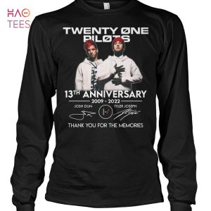 Twenty One Pilots 13 Anniversary 2009-2022 Shirt