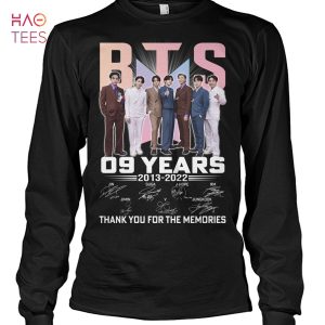 THE BEST BTS 09 Years Shirt Limited Edition