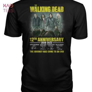 The Walking Dead 12 Anniversary 2010-2022 Shirt