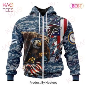 NFL Atlanta Falcons Honor US Navy Veterans 3D Hoodie