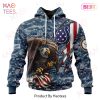 NFL Houston Texans Honor US Navy Veterans 3D Hoodie