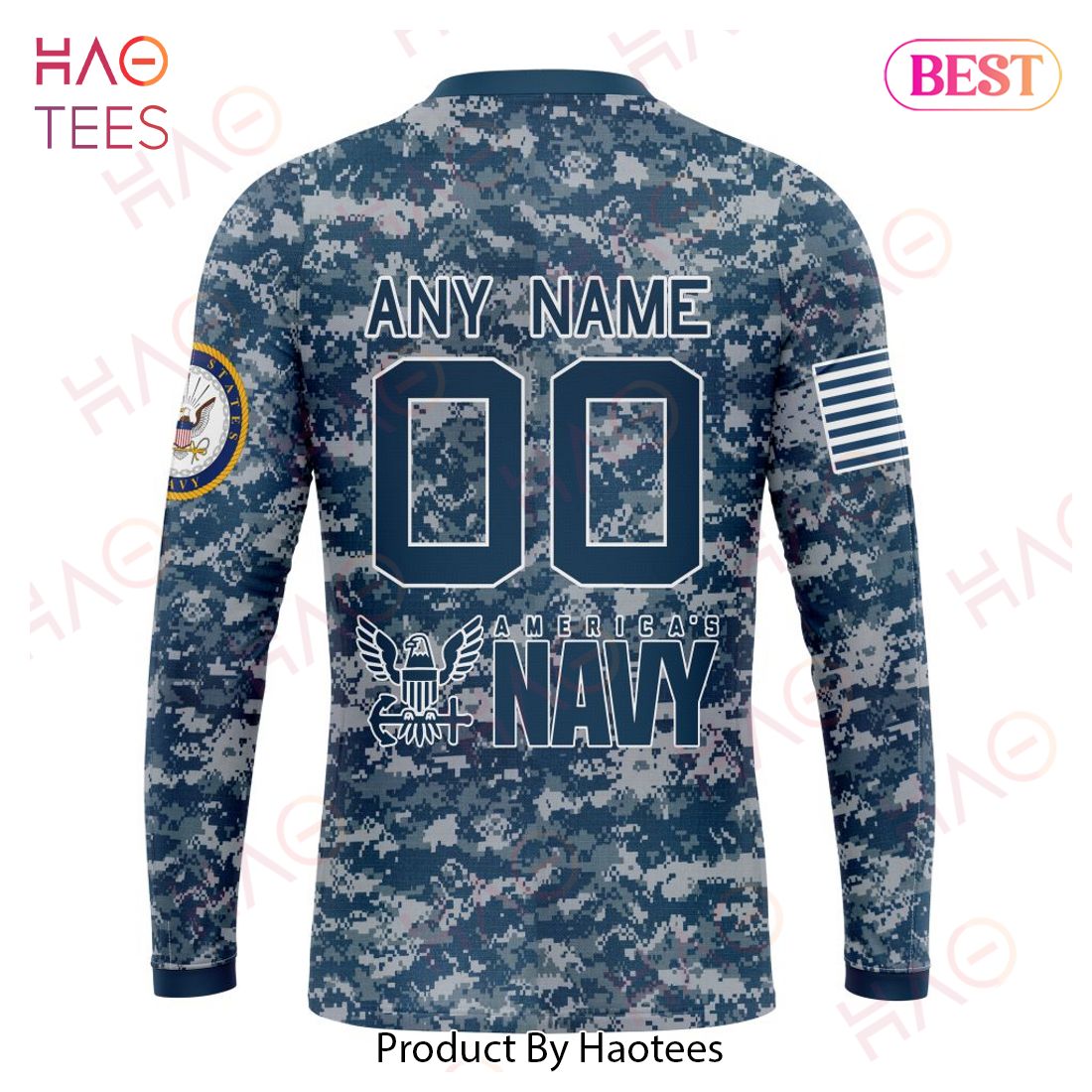 NFL Los Angeles Rams Honor US Navy Veterans 3D Hoodie NFL Los Angeles Rams Honor US Navy Veterans 3D Hoodie