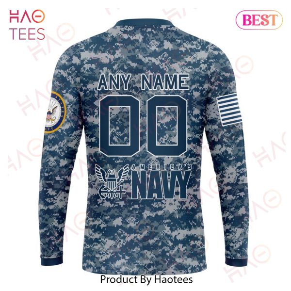 NFL New Orleans Saints Honor US Navy Veterans 3D Hoodie