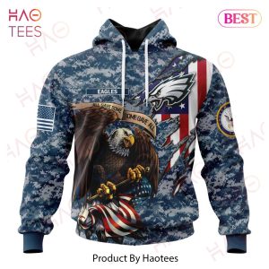 Philadelphia Eagles Army Hoodie 3D Camo USA Flag Personalized Philadelphia  Eagles Gift - Personalized Gifts: Family, Sports, Occasions, Trending