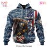 NFL San Francisco 49ers Honor US Navy Veterans 3D Hoodie