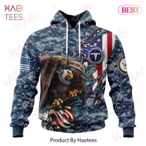 NFL Tennessee Titans Honor US Navy Veterans 3D Hoodie