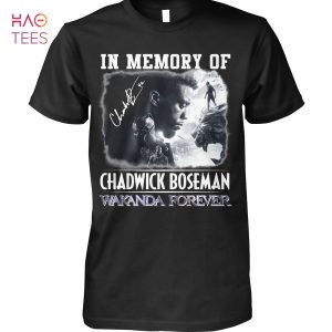 In Memory Of Chadwick Boseman Wakanda Forever Shirt