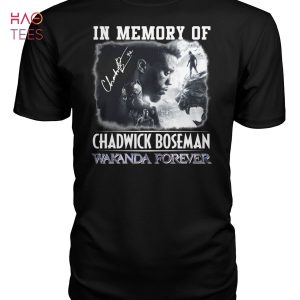 In Memory Of Chadwick Boseman Wakanda Forever Shirt