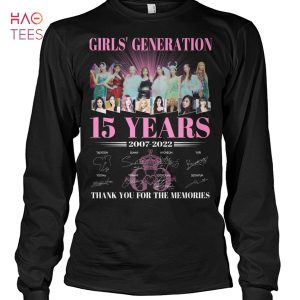 Girl Generation 15 Years 2007-2022 Shirt