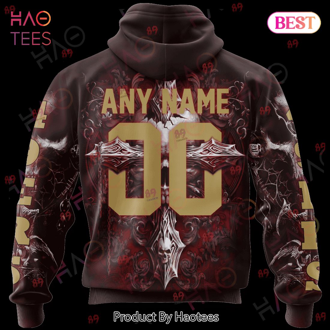 49ers Skull God Limited Edition 3D Hoodie 49ers Skull God Limited Edition 3D Hoodie