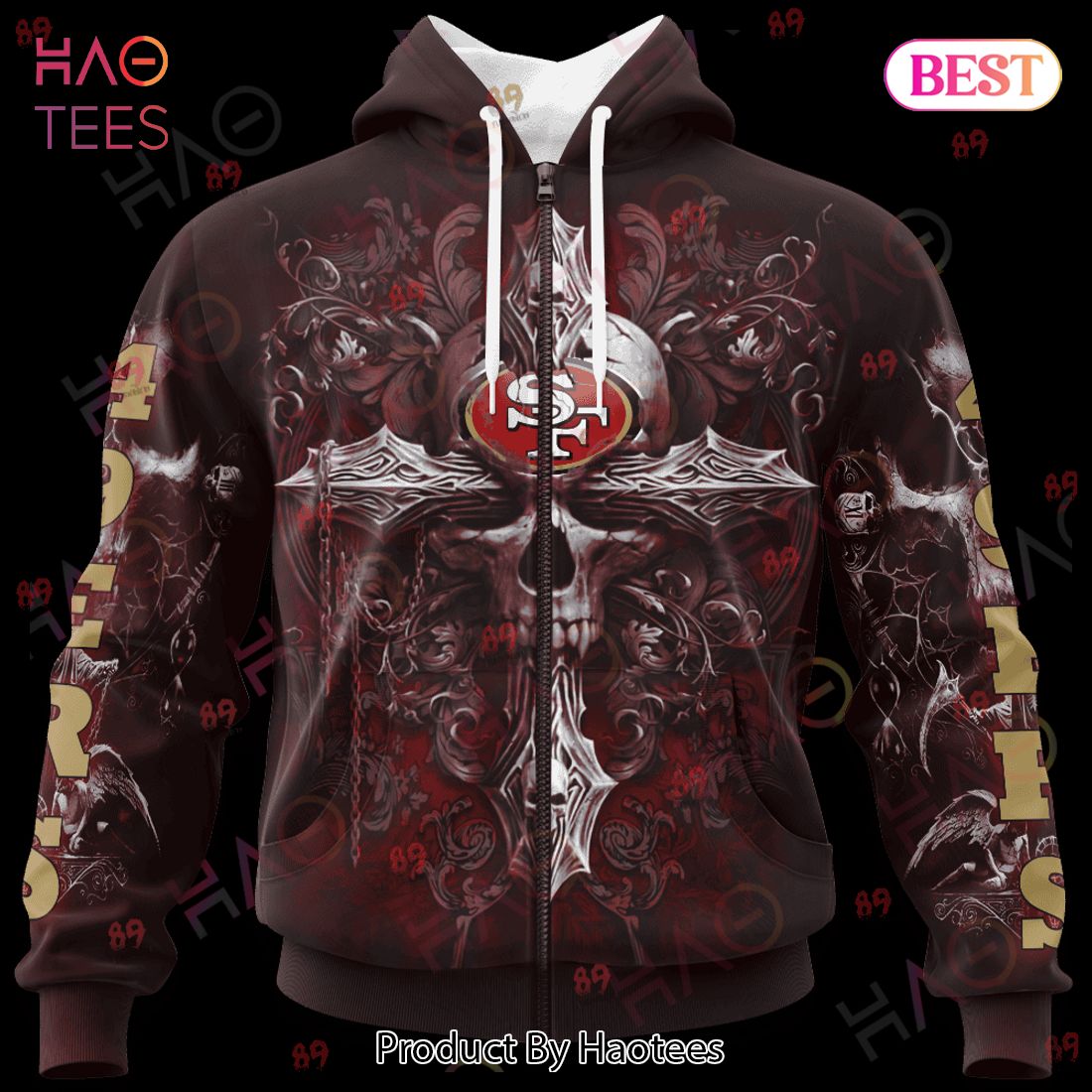 49ers Skull God Limited Edition 3D Hoodie 49ers Skull God Limited Edition 3D Hoodie