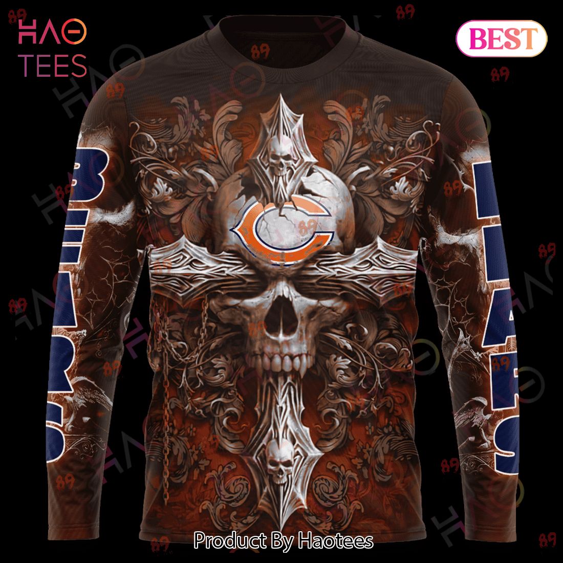 Bears Skull God Limited Edition 3D Hoodie Bears Skull God Limited Edition 3D Hoodie