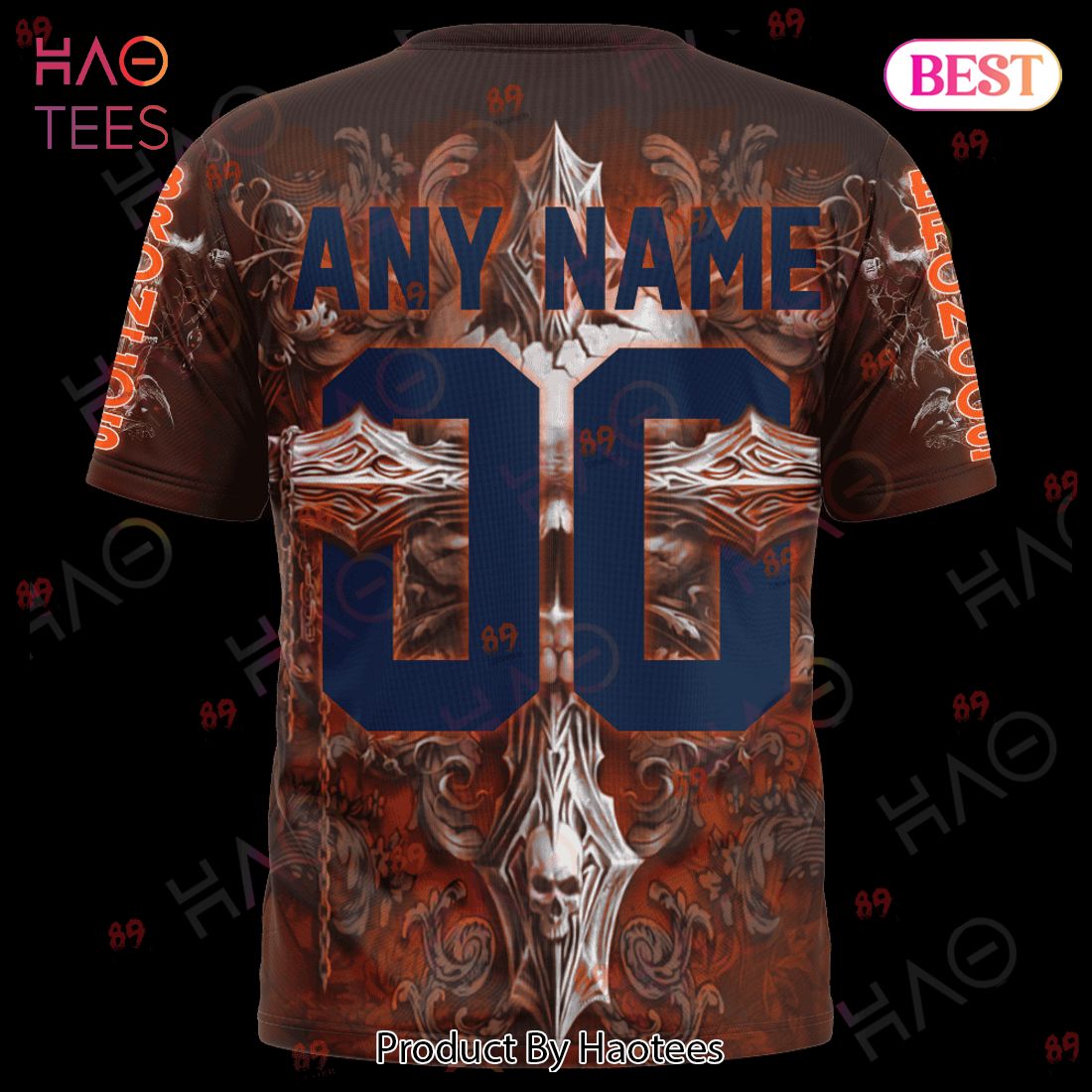 Broncos Skull God Limited Edition 3D Hoodie Broncos Skull God Limited Edition 3D Hoodie