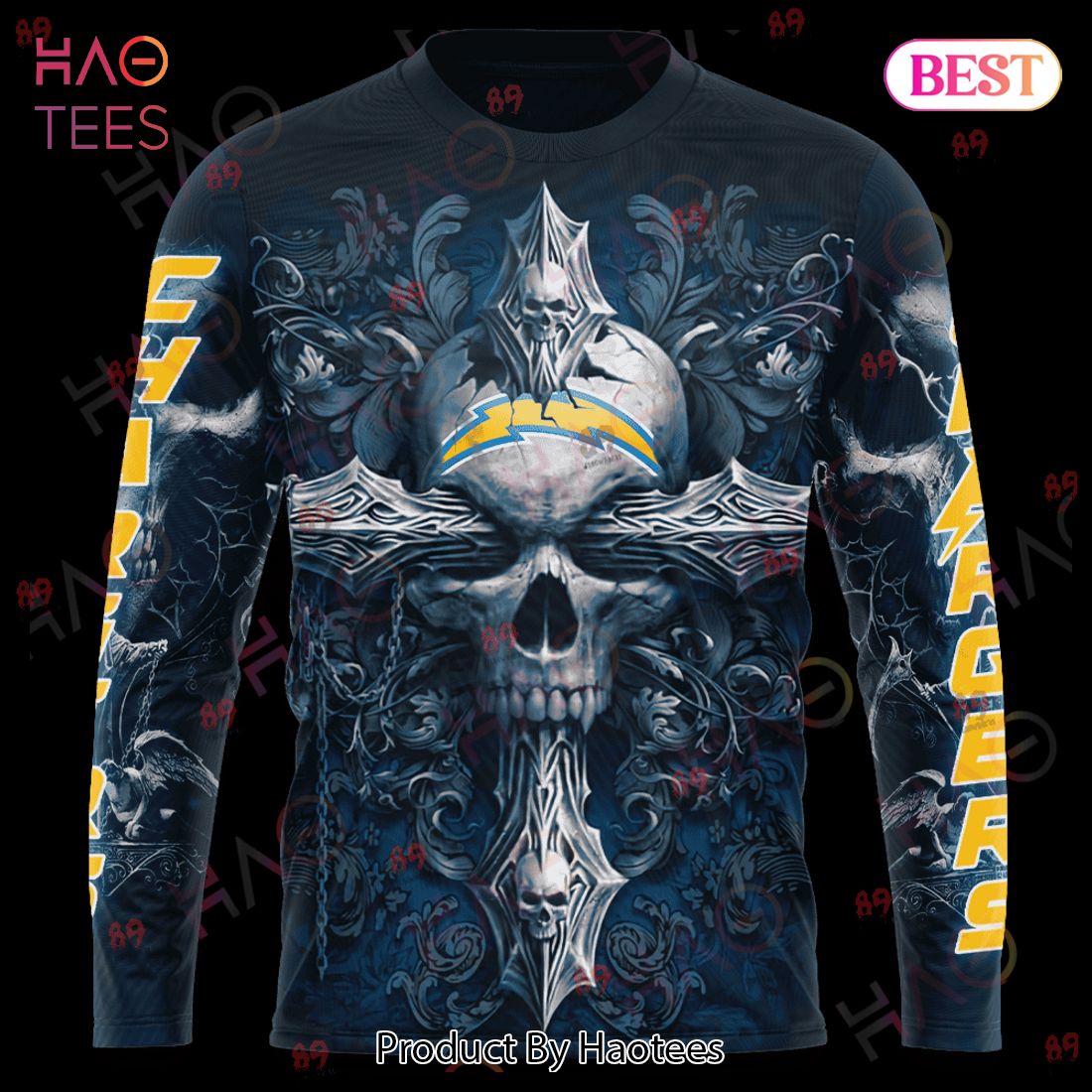 Chargers Skull God Limited Edition 3D Hoodie