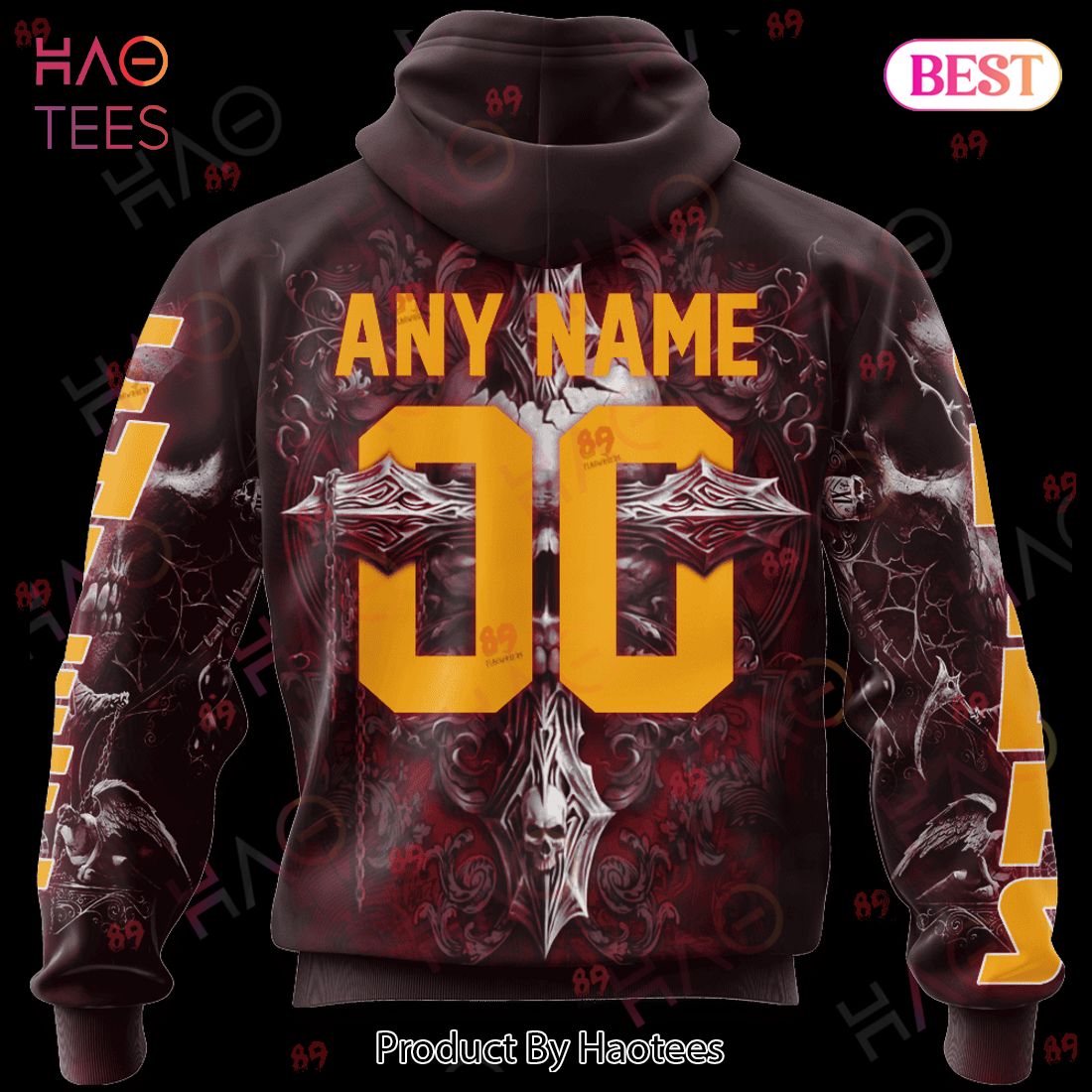Chiefs Skull God Limited Edition 3D Hoodie Chiefs Skull God Limited Edition 3D Hoodie