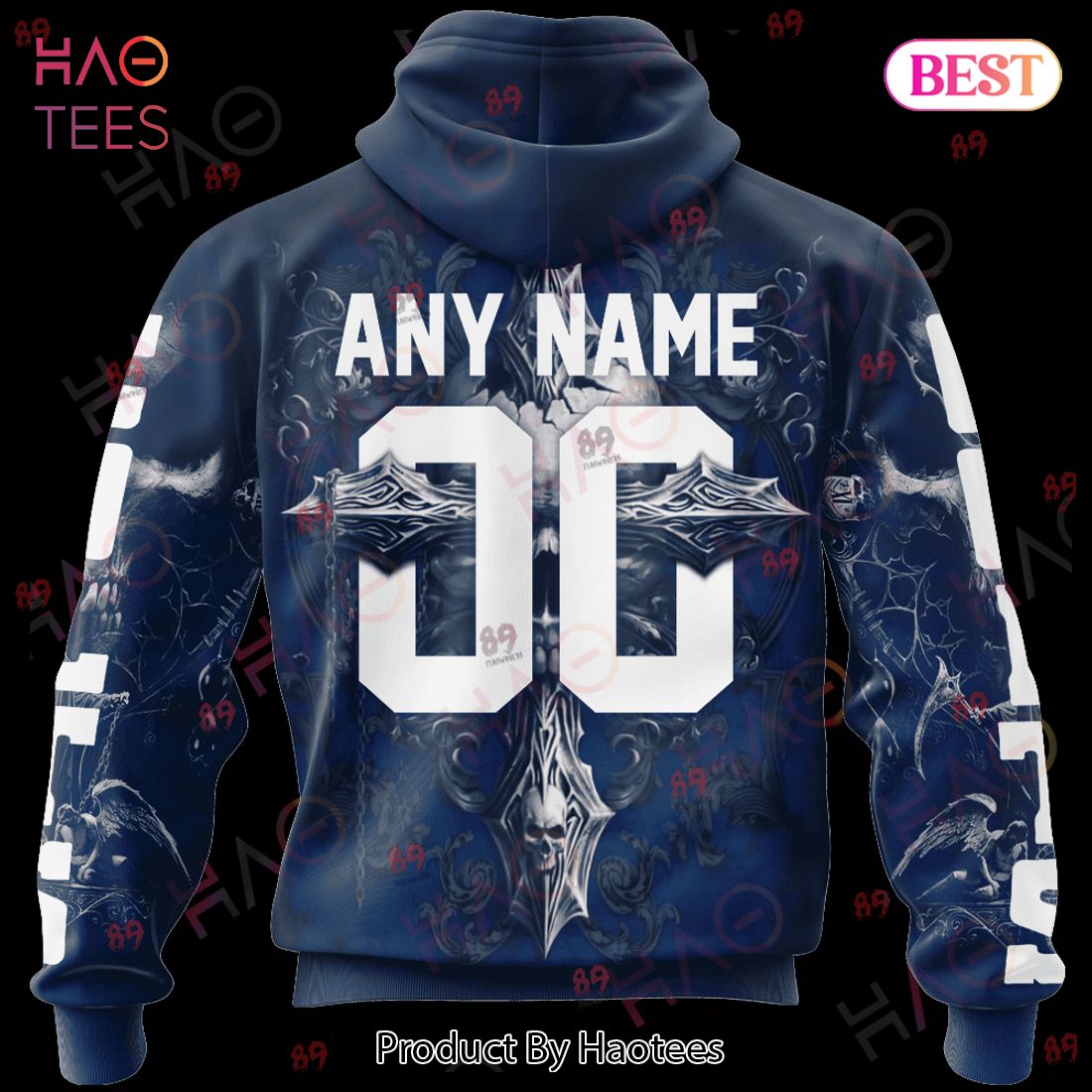 Colts Skull God Limited Edition 3D Hoodie Colts Skull God Limited Edition 3D Hoodie