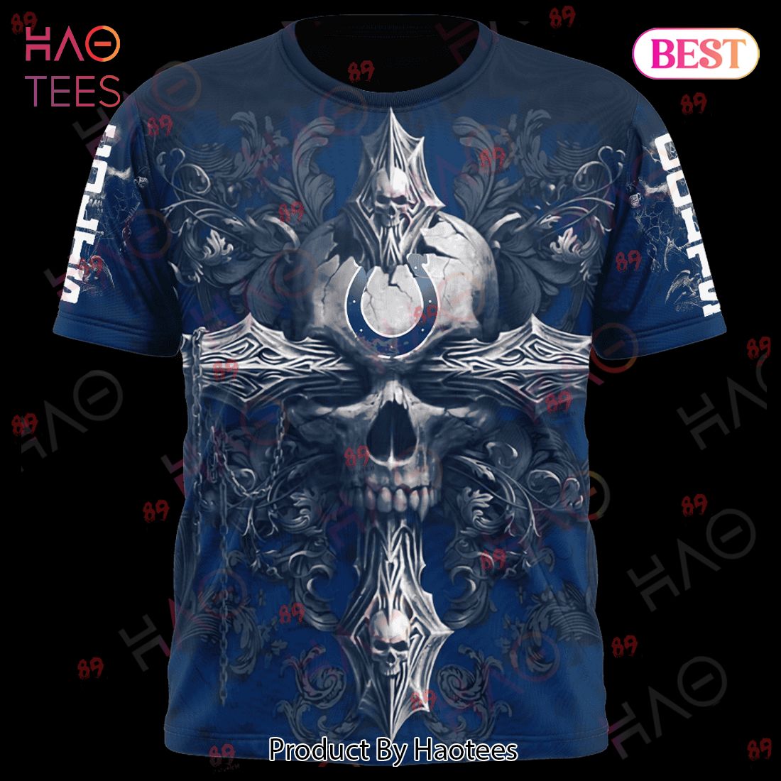 Colts Skull God Limited Edition 3D Hoodie Colts Skull God Limited Edition 3D Hoodie