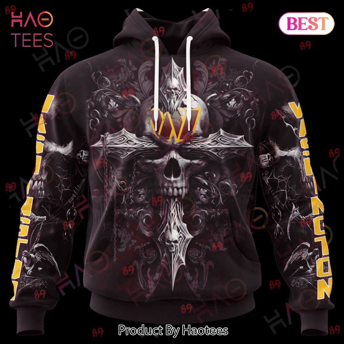 Commanders Skull God Limited Edition 3D Hoodie Commanders Skull God Limited Edition 3D Hoodie